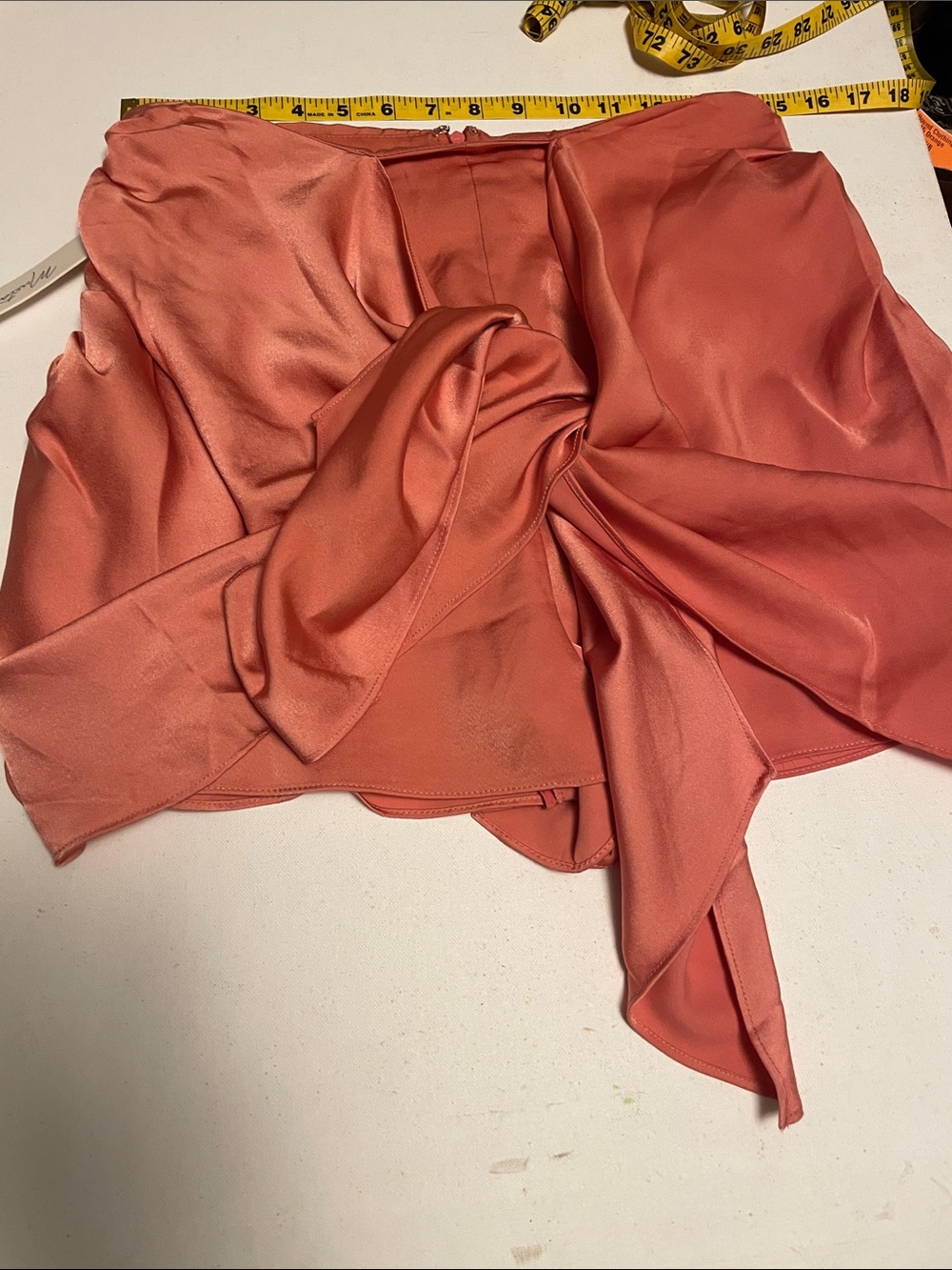 Mustard Seed Coral Satin skort
Size M